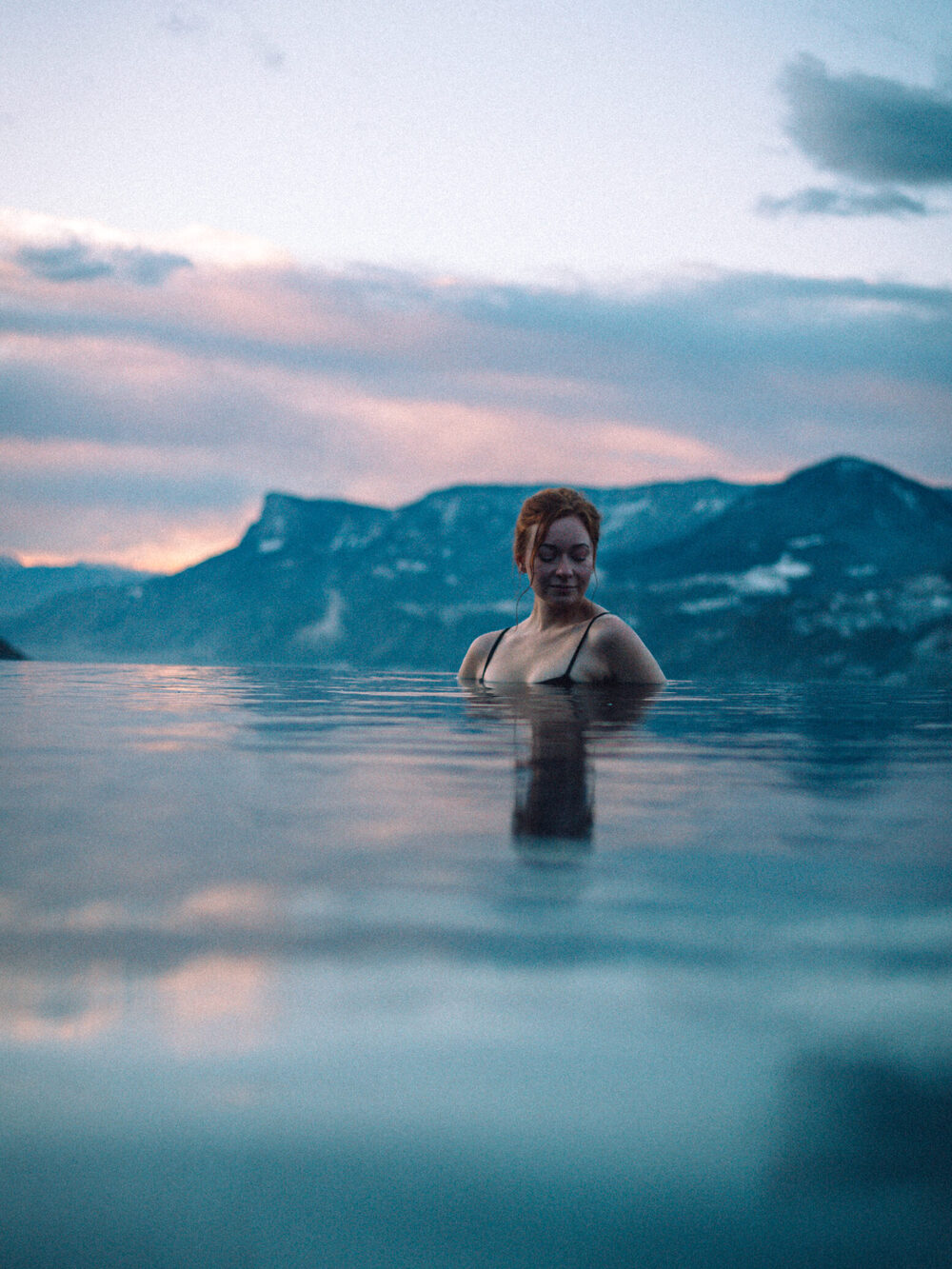 Aufnahme von einem Dreh im Hochformat